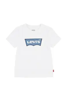 Levi's tricou de bumbac pentru copii MY FIRST BATWING TEE imagine