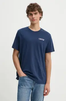 Levi's tricou din bumbac barbati, cu imprimeu imagine