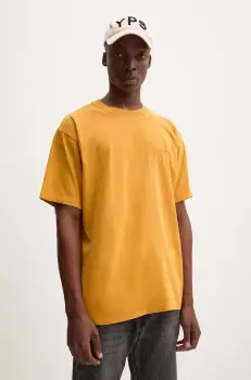 Levi's tricou din bumbac barbati, culoarea verde, modelator imagine