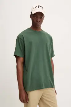 Levi's tricou din bumbac barbati, culoarea verde, modelator imagine
