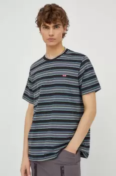 Levi's tricou din bumbac barbati, neted imagine