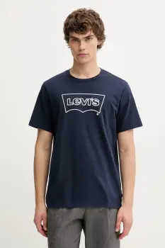 Levi's tricou din bumbac cu imprimeu, 22491 imagine