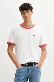 Levi's tricou din bumbac culoarea alb, cu imprimeu, 003R5 imagine