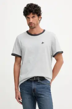 Levi's tricou din bumbac culoarea gri, melanj, 003R5 imagine