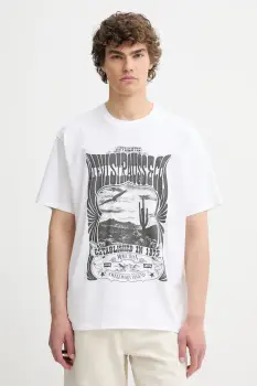 Levi's tricou din bumbac culoarea violet, cu imprimeu, 87373 imagine