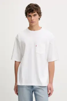 Levi's tricou din bumbac HALF SLV PKT imagine