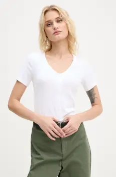 Levi's tricou femei, culoarea alb, A8782 imagine