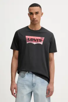 Levi's tricou pentru barbati, din bumbac GRAPHIC CREWNECK imagine
