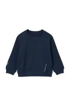 Liewood bluza copii culoarea albastru marin, cu imprimeu imagine