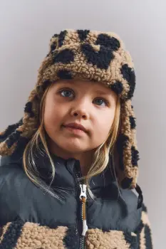 Liewood caciula copii Bravo Pile Hat culoarea maro, LW18673 imagine