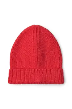 Liewood caciula de bumbac pentru copii Ezra Beanie culoarea rosu, LW20106 imagine