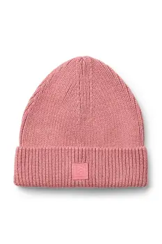 Liewood caciula de bumbac pentru copii Ezra Beanie culoarea roz, LW20106 imagine