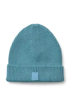 Liewood caciula de bumbac pentru copii Ezra Beanie culoarea turcoaz, LW20106 imagine
