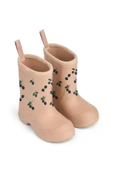 Liewood cizme copii Aston Rainboot culoarea portocaliu, LW20058 imagine