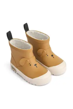 Liewood cizme copii Jesse Bear Thermo Rainboot culoarea maro, LW20328 imagine