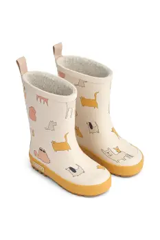 Liewood cizme copii Mason Thermo Rainboot culoarea bej, LW13043 imagine