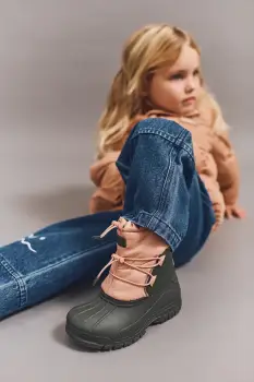 Liewood cizme de iarna copii Ania Winter Boot culoarea portocaliu, LW20057 imagine