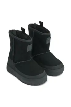 Liewood cizme de zapada din piele intoarsa Mattie Suede Boot culoarea negru, LW19227 imagine