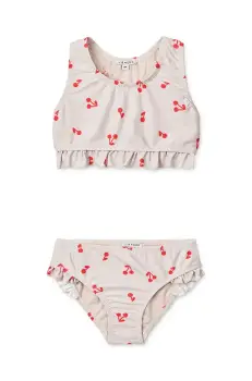 Liewood costum de baie pentru copii din doua piese Bellamy Bikini Set culoarea bej, LW19755 imagine