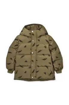 Liewood geaca copii culoarea verde imagine