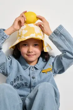 Liewood geaca de blugi pentru copii Kinsley Placement Denim Overshirt imagine