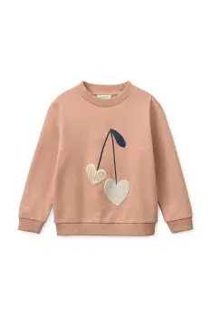 Liewood hanorac de bumbac pentru copii Thora Placement Sweatshirt imagine