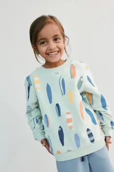 Liewood hanorac de bumbac pentru copii Thora Printed Sweatshirt imagine