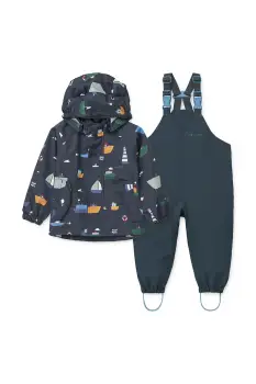 Liewood jacheta si pantaloni pentru copii Manu Rainwear Set imagine