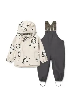 Liewood jacheta si pantaloni pentru copii Manu Rainwear Set imagine
