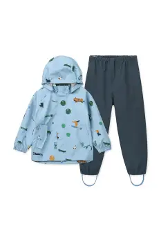 Liewood jacheta si pantaloni pentru copii Pedia Rainwear Set imagine