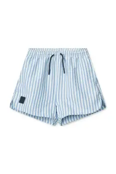 Liewood pantaloni scurti de baie pentru copii Aiden Seersucker Board Shorts imagine