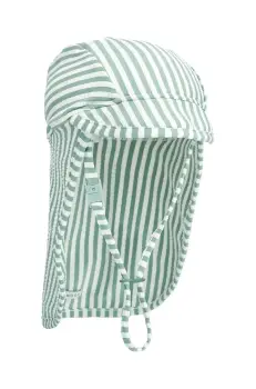 Liewood sapca de baseball pentru copii Cecilia Seersucker Swim Hat culoarea turcoaz, cu imprimeu, LW19939 imagine