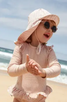 Liewood sapca de baseball pentru copii Cecilia Sun Hat culoarea roz, cu imprimeu, LW19667 imagine