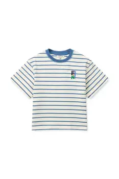 Liewood tricou de bumbac pentru copii Tyler Stripe SS T-shirt imagine