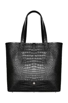 Lilou geanta shopper Coco Jane culoarea negru imagine