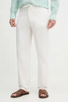 Lindbergh pantaloni pentru barbati cu amestec de in imagine