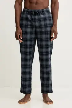 Lindbergh pantaloni pijama bumbac culoarea bleumarin, cu imprimeu, 30.997527 imagine