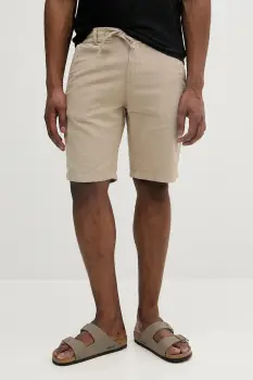 Lindbergh pantaloni scurti  din in culoarea bej, 30-508003 imagine