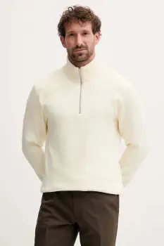 Lindbergh pulover culoarea bej, cu turtleneck, 30-804030 imagine