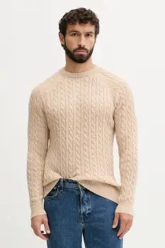 Lindbergh pulover din amestec de lana culoarea bej, 30.800227 imagine