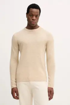 Lindbergh pulover din amestec de lana culoarea bej, light, 30.800220 imagine