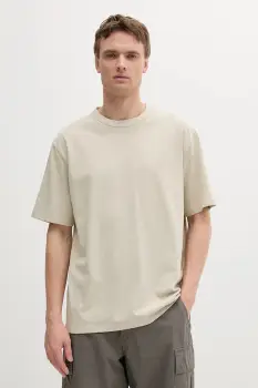 Lindbergh tricou din bumbac culoarea negru, uni, 30-400120B imagine