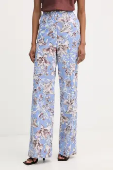 Liu Jo pantaloni pentru femei, din bumbac imagine