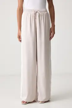 Liu Jo pantaloni wide leg pentru femei imagine