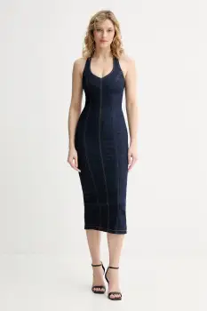 Liu Jo rochie cu corset din denim imagine