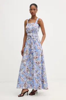 Liu Jo rochie evazata din bumbac imagine