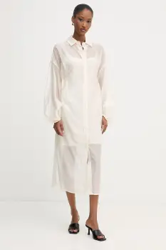 Liu Jo rochie tip camasa cu lyocell imagine