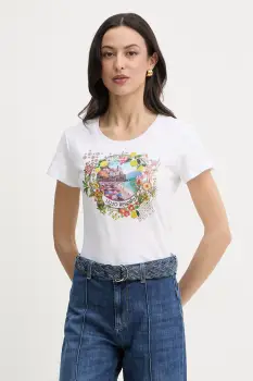 Liu Jo tricou pentru femei, din bumbac imagine