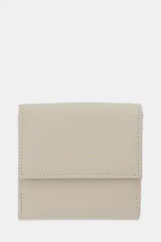 Liviana Conti portofel de piele culoarea bej, A5WB53 imagine