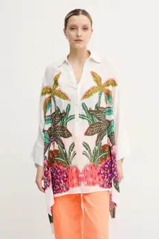 Lola Casademunt bluza tip camasa femeiasca din vascoza imagine